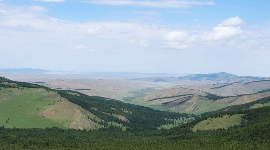 Khangai Mountain Range