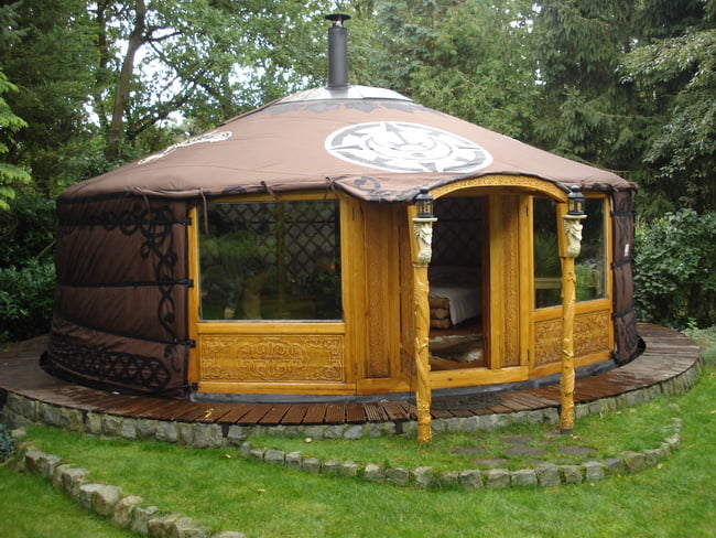 Yurt Outside 102
