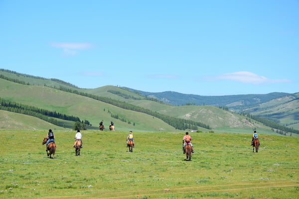 Horseriding Tour to Khagiin Khar Nuur(7 days) 9 horses 05